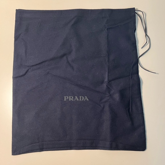 Prada Authentic Adjustable Drawstring Handbag Purse Bag Dustbag - Picture 2 of 4